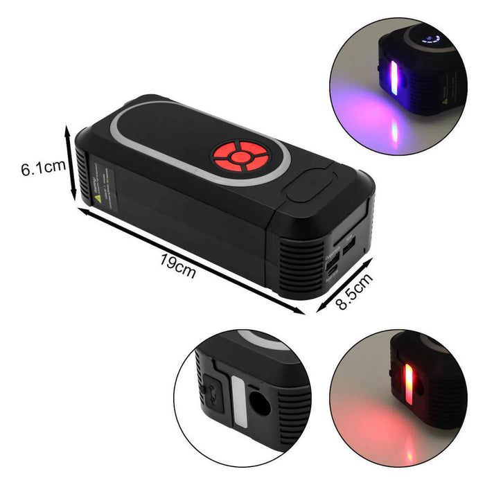 جهاز تشغيل السيارة (Jump Starter) مع ضاغط هواء