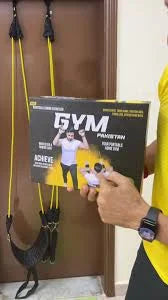 جهاز المقاومة الرياضي متعدد الاستعمالات مع تثبيت على الباب - Home Gym Resistance Bands