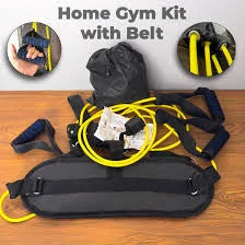 جهاز المقاومة الرياضي متعدد الاستعمالات مع تثبيت على الباب - Home Gym Resistance Bands